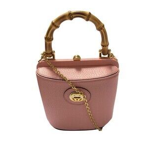 Gucci Bucket Shoulder Bag Pink